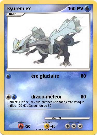 Pokemon kyurem ex