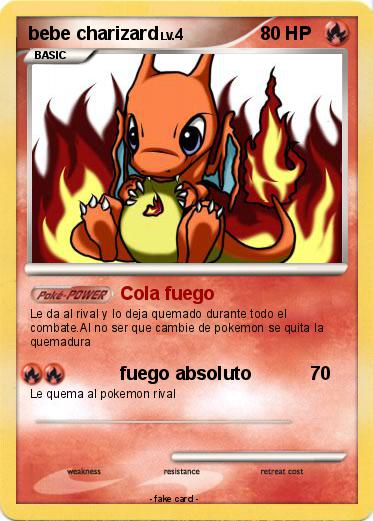 Pokemon bebe charizard
