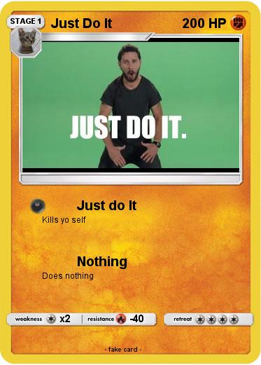 Pokemon Just Do It