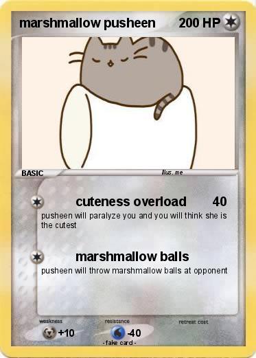 Pokemon marshmallow pusheen