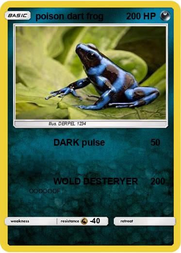 Pokemon poison dart frog