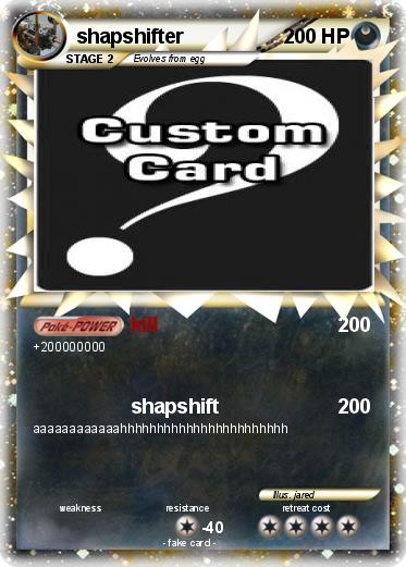 Pokemon shapshifter
