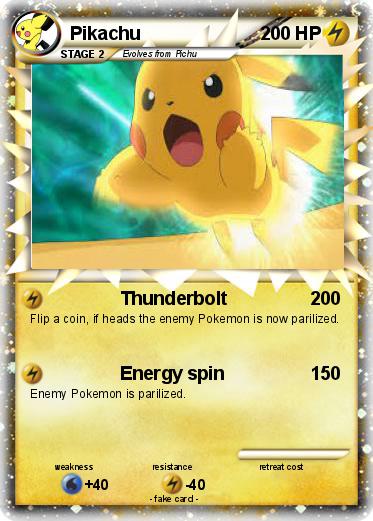 Pokemon Pikachu