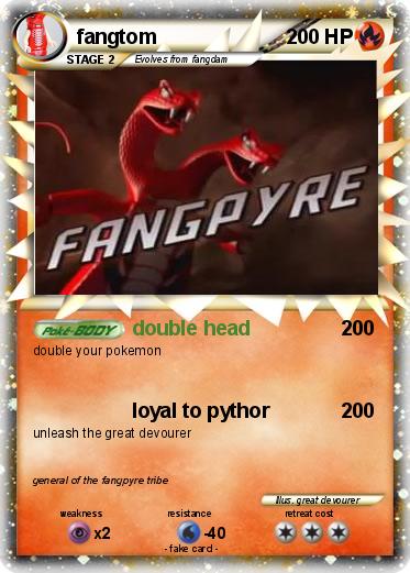 Pokemon fangtom