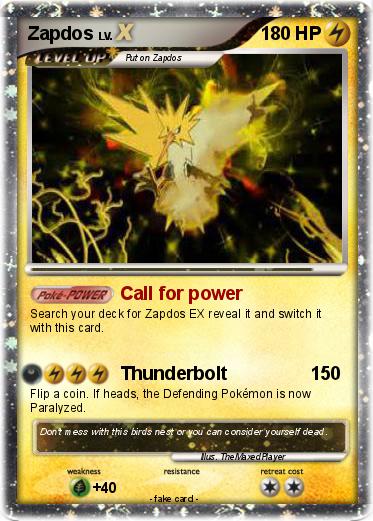 Pokemon Zapdos