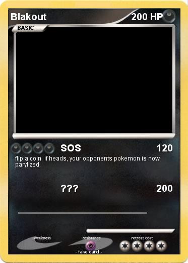 Pokemon Blakout