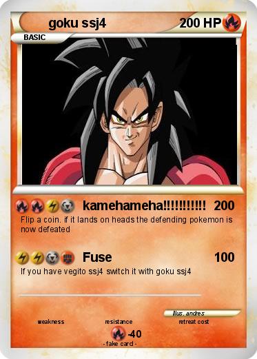 Pokemon goku ssj4