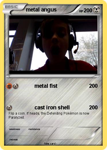 Pokemon metal angus