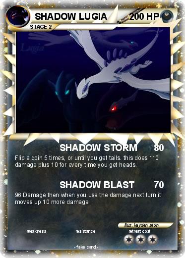 Pokemon SHADOW LUGIA