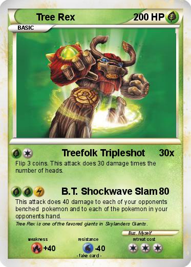 Pokemon Tree Rex