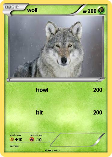 Pokemon wolf
