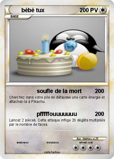 Pokemon bébé tux