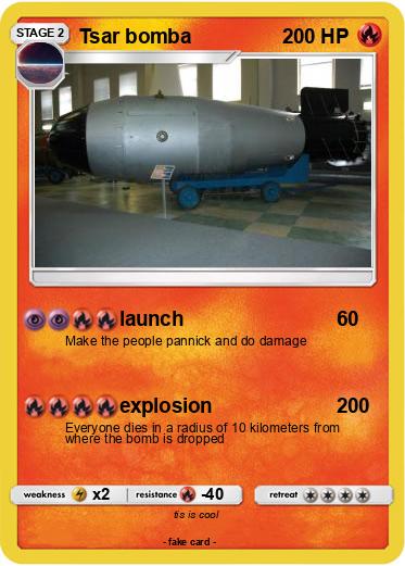 Pokemon Tsar bomba