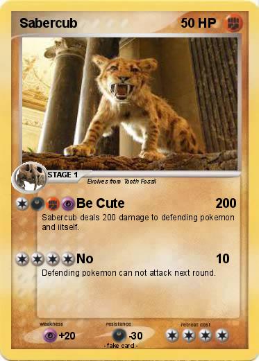 Pokemon Sabercub