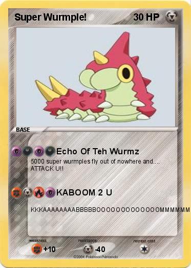 Pokemon Super Wurmple!