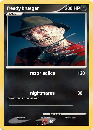Pokemon freedy krueger
