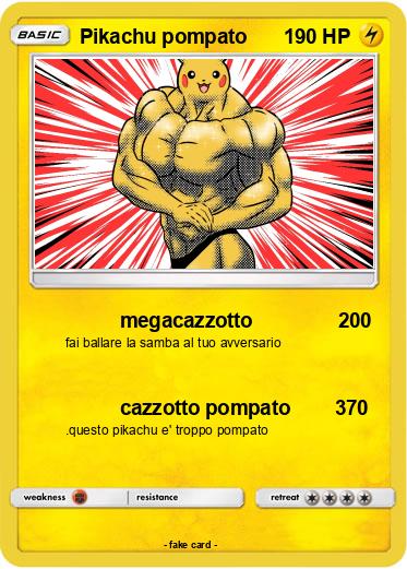 Pokemon Pikachu pompato