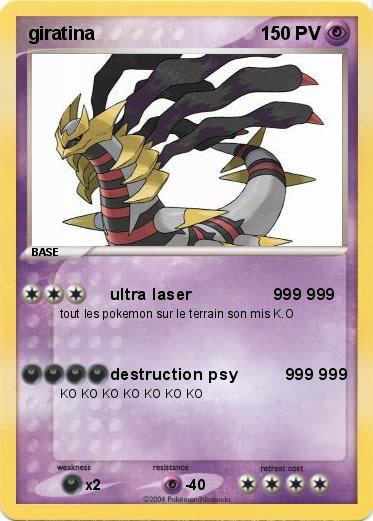 Pokemon giratina 