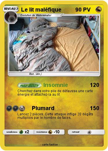 Pokemon Le lit maléfique