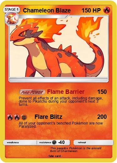 Pokemon Chameleon Blaze