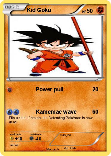 Pokemon Kid Goku