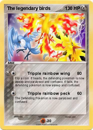 Pokemon The legendary birds
