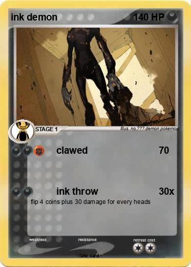 Pokemon ink demon