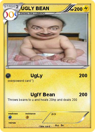 Pokemon UGLY BEAN