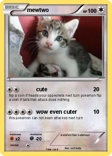 Pokemon mewtwo