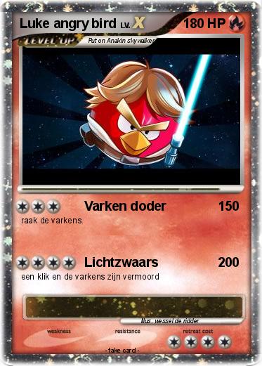 Pokemon Luke angry bird