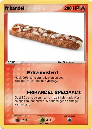 Pokemon frikandel