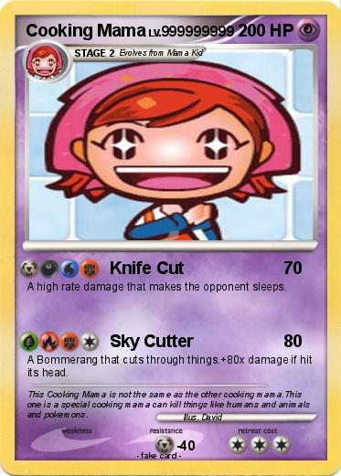 Pokemon Cooking Mama