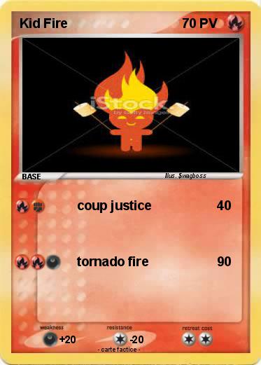 Pokemon Kid Fire