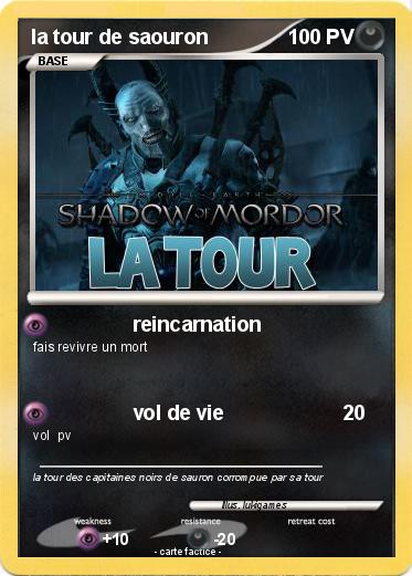 Pokemon la tour de saouron