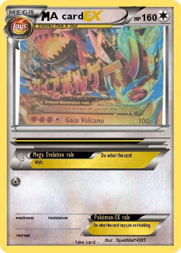 Pokemon A card