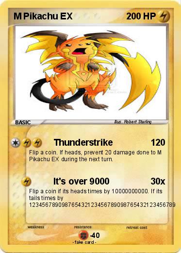 Pokemon M Pikachu EX