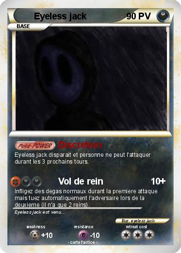 Pokemon Eyeless jack