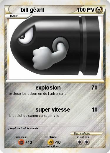 Pokemon bill géant