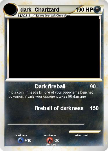 Pokemon dark  Charizard
