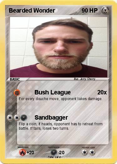 Pokemon Bearded Wonder