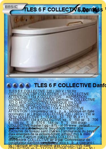 Pokemon TLES 6 F COLLECTIVE Danfoss ™