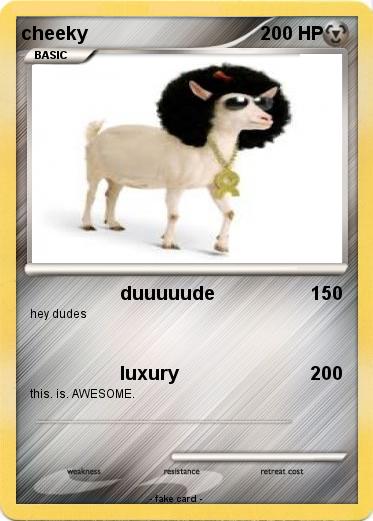 Pokemon cheeky