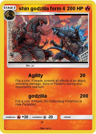 Pokemon shin godzilla form 4