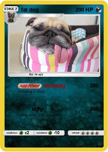 Pokemon fat dog
