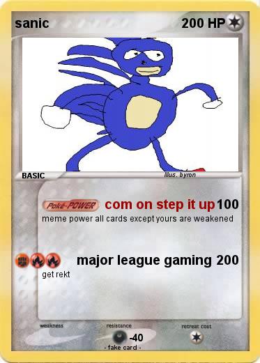 Pokemon sanic