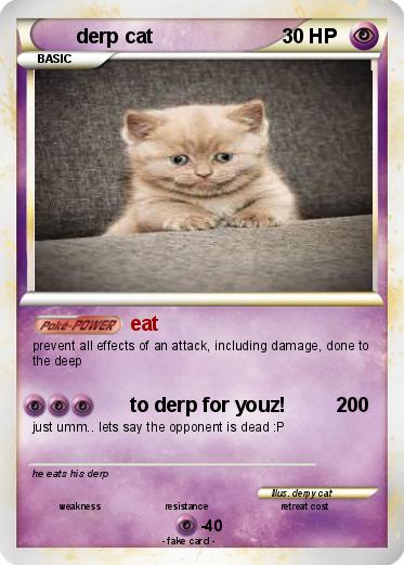 Pokemon derp cat