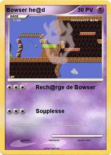 Pokemon Bowser he@d
