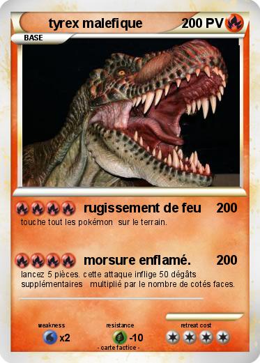 Pokemon tyrex malefique