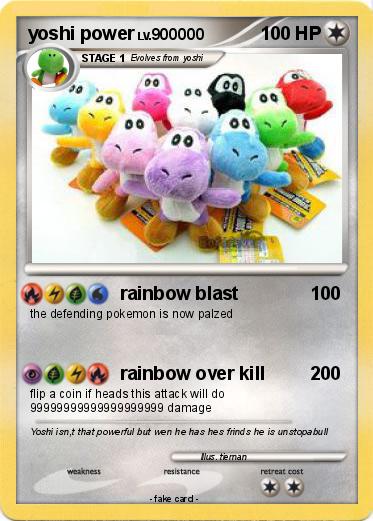 Pokemon yoshi power