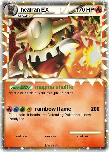 Pokemon heatran EX